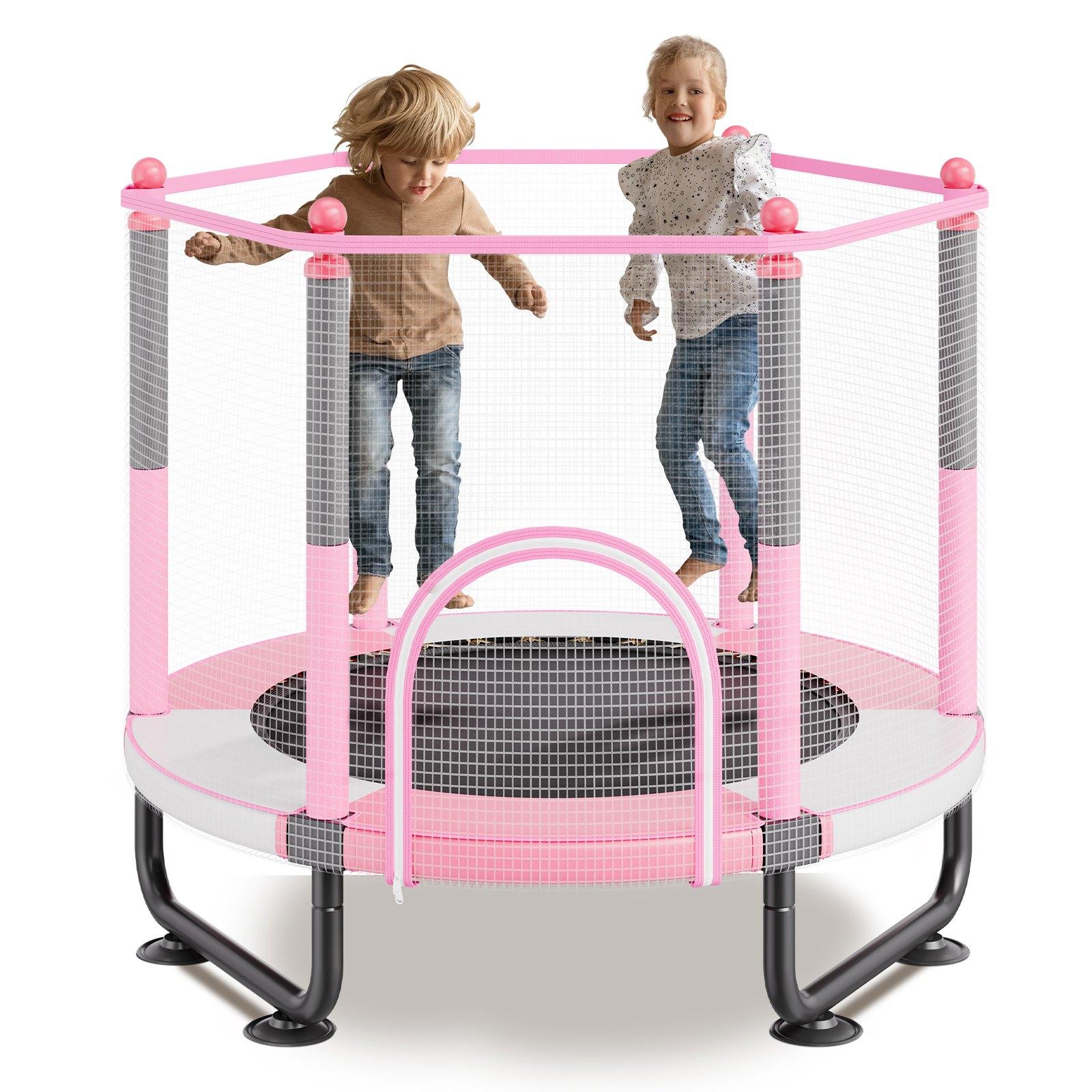 VEVOR 60  Kids Trampoline, 5FT Indoor