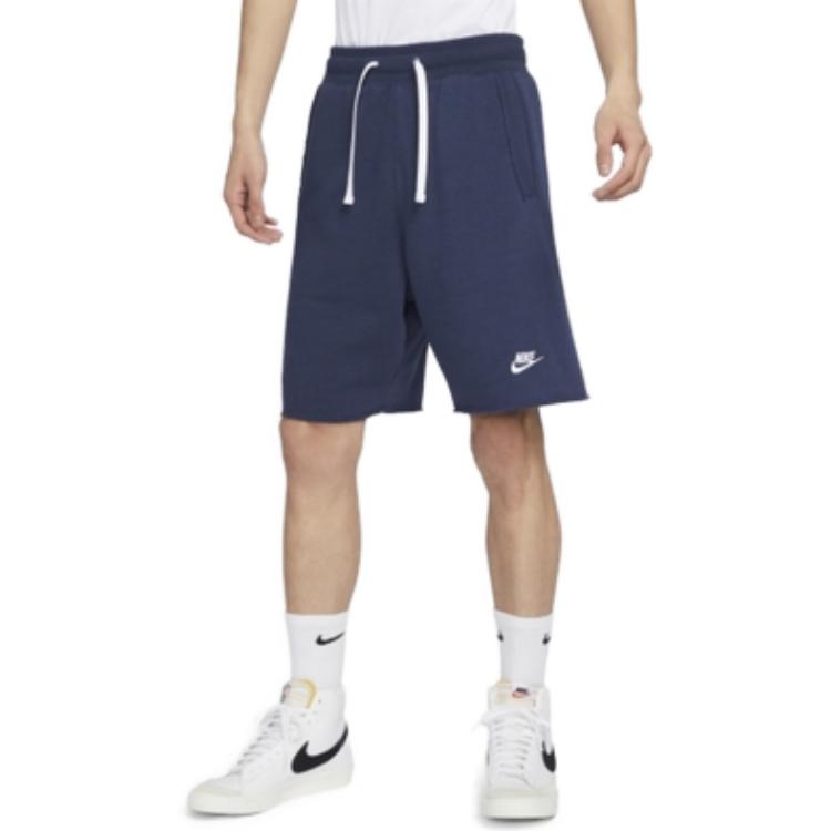 Nike Pantalones Cortos Casuales de Club para Hombre Azules DX0767-410