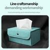 Upscale Car Tissue Box Towel Sets Car Center Console Tissue Box Holder Auto Interior Storage Decoration Car Accessories