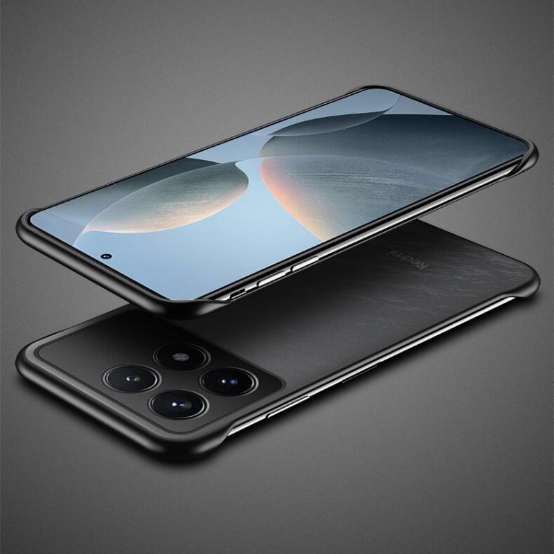 Slim Case For POCO X6 Pro Case Magnetic Ring Phone Cover For Xiaomi POCO X6Pro 5G Stylish Simple Shell Matte Transparent Bumper
