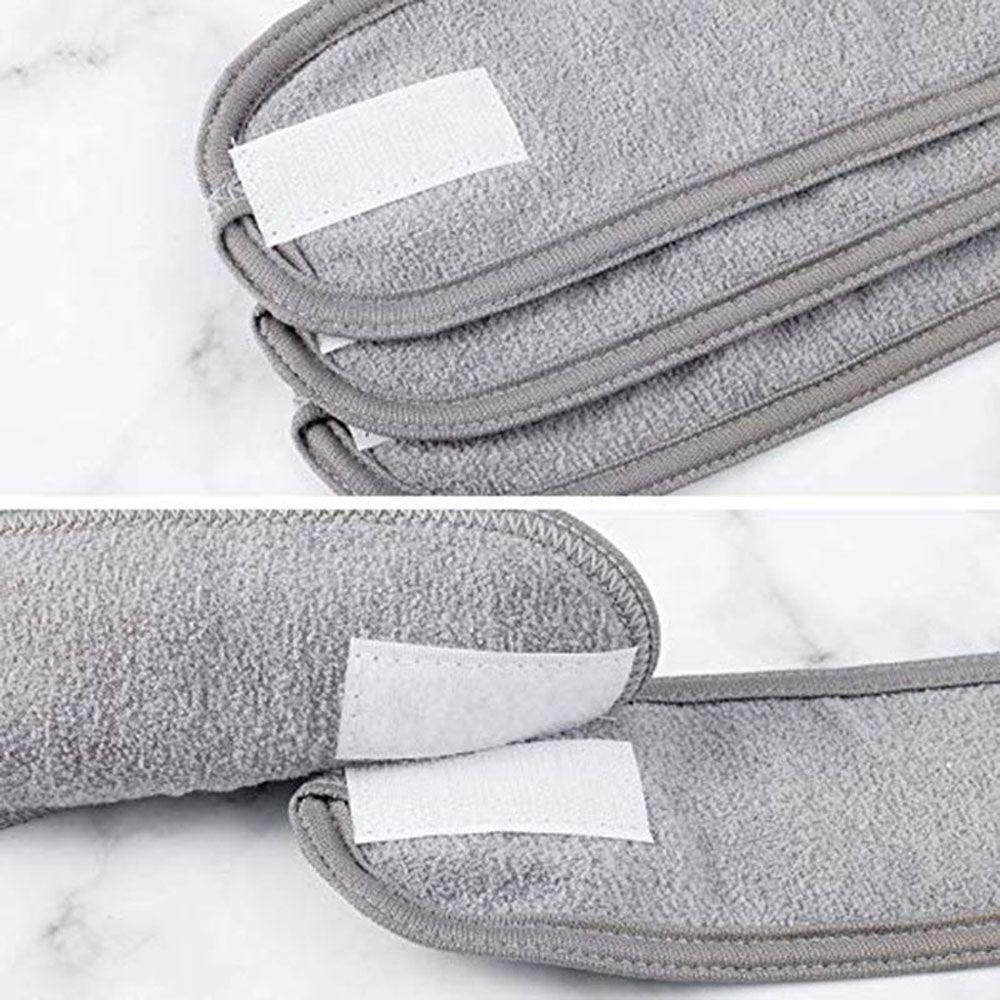Cloth Stretch Towel Adjustable Toweling Hair Wrap Shower Caps Facial Hairband Makeup Head Band