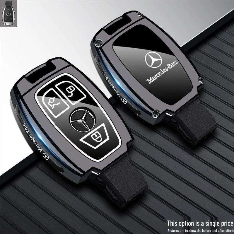 

Mercedes-Benz Key Case for C200L, A180, E300L, GLC260, GLA, GLB, S-Class, B-Class, GLE