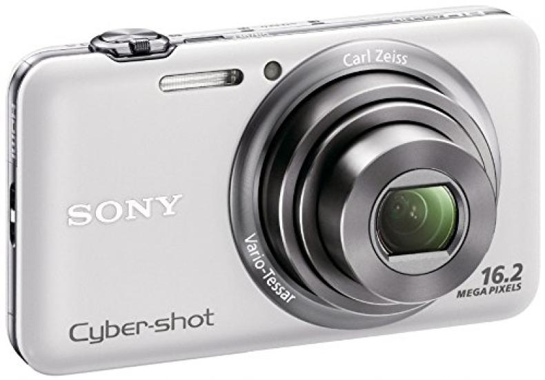 SONY Cybershot WX7 Digital Megapixel 5x Camera, 16.2 CMOS, Optical, White, DSC-WX7/W