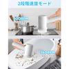 [.co.jp Exclusive] IYGLKD Cordless Bath Polisher with 2000mAh High-Capacity Battery, 6 Replacement Brushes, 2 Rotation Modes, 120 Minutes of Continuou