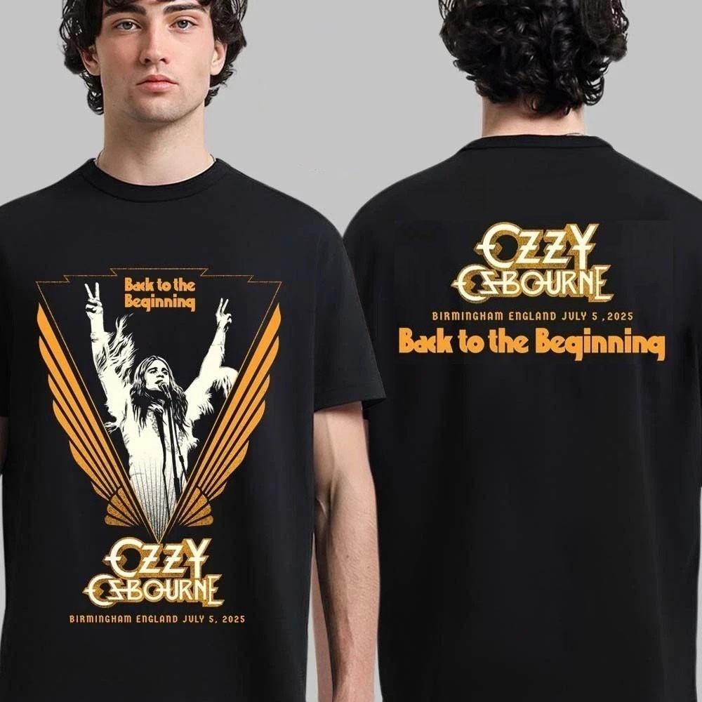 

Black Sabbath Tour 2025 Back To The Beginning Birmingham July 5 Reprint Unisex T-Shirt M