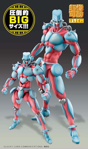 Medicos Entertainment Super Action Statue BIG "JoJo's Bizarre Adventure Part 4" "Crazy Diamond" Approx. 220mm PVC & ABS & POM & Metal Painted Action F