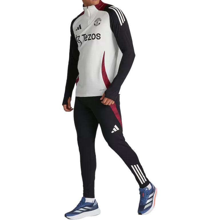 adidas Aeroready Manchester United Serie Calcio Comodo Casual Allenamento Pullover Manica Lunga Raglan Maglia da Calcio Retro Uomo top JE3737