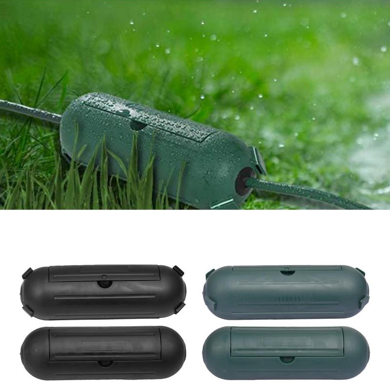 Outdoor Extension Cord Safety Cover With Waterproof Seal Weatherproof Electrical Connection Box To Protect Outdoor Outlet Plug