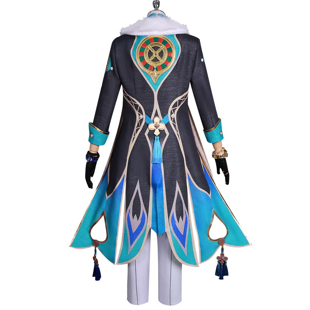 Honkai star Rail Aventurine Cosplay Costume Cosplay Game Role Play Costume Full Set For Men