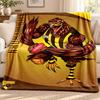 Manta dos Hawthorn Hawks Manta de Flanela Macia Aconchegante Plush Throw para Sofá Cama Leve Decoração de Casa Acampamento ao Ar Livre