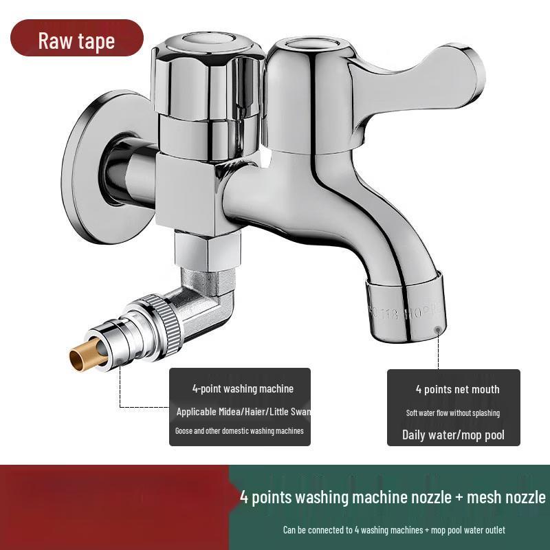 Yuzhuxun HC Full Copper Dual Outlet Faucet