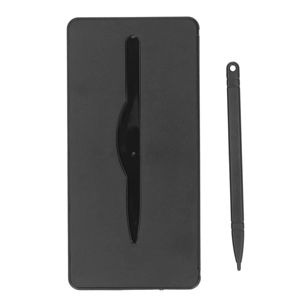 Office Desk Calcultor Solar Powered Multifunctional Pocket Desktop Calculator with Writing Tablet Black