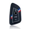 For BMW X1 X3 X4 X5 X6 Series 1 2 3 5 7 G20 G02 G05 G31 G23 F34 F15 F40 IX3 New Silicone Remote Car Key Cover Keychain Key Case