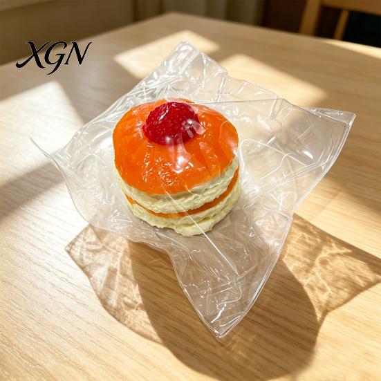 Decompression Toy Simulated Strawberry Cake Squeeze Anxiety Relieving Fruit Chocolate Wafer Roll Slow Rebound Stress Ball Sensory Soft