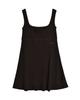 Hety Ellen Babydoll Dress (Brown)
