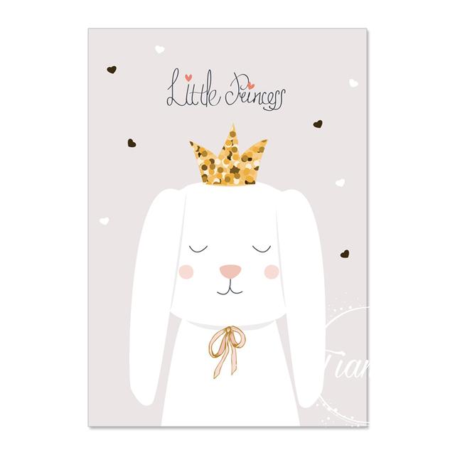 Nordic Decoration Sheets Picture Wall Art Poster Children's Canvases Room Paintings For Nursery Decorative Prints Wall Posters No Frame