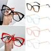 Fashion Eye Protection Durable Oversized Eyeglasses Computer Goggles Ultra Light Frame Anti-Blue Light Glasses