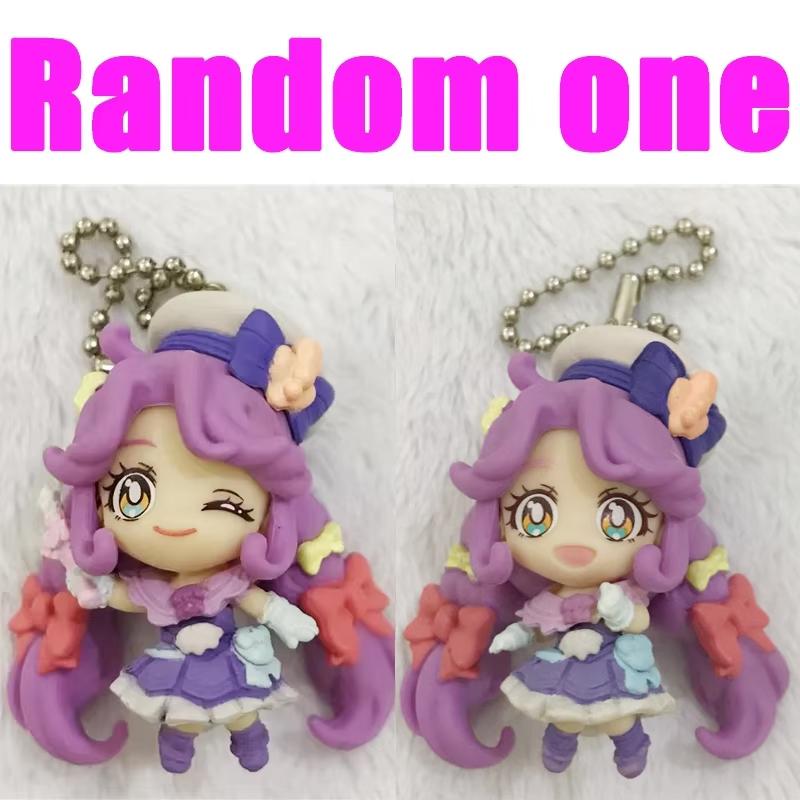 Bandai Capsule Toys Pretty Cure Tropical-Rouge Summer Angel Flamingo Cure Peace Blossom Happy Peach Figure Pendant No Box