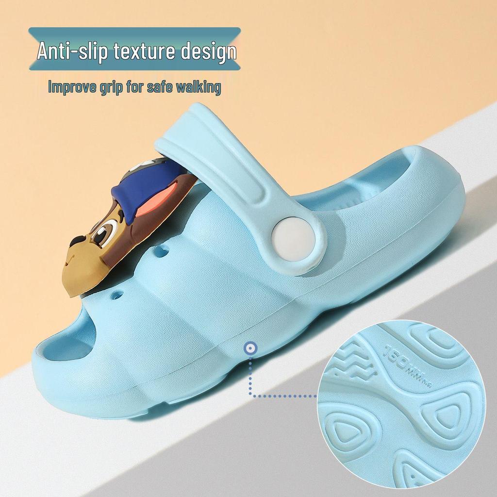 Paw Patrol Kids Crocs: 2026 Summer Slippers, Outdoor Beach Sandals for Boys & Girls