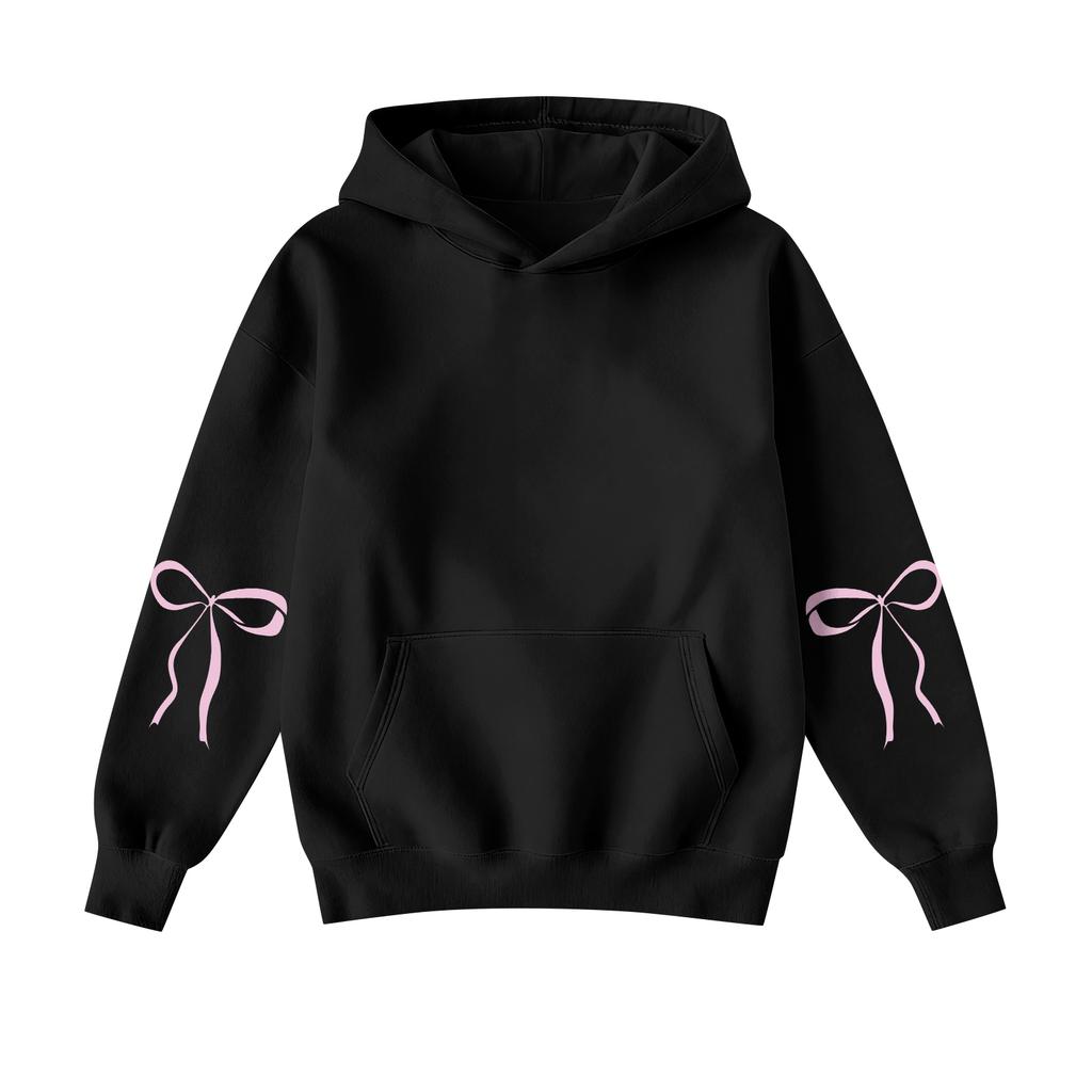 Women's Fashion Women's Lightweight Long Sleeve Pullover With Pockets Preppy Graphic Hoodie