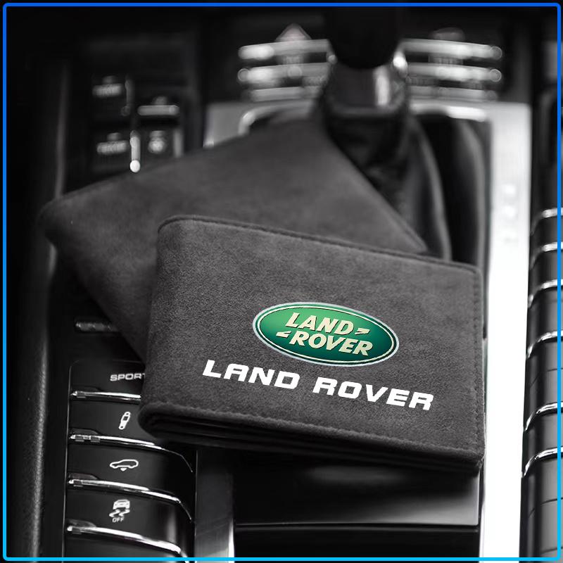 PU Leather Credit Card Case Car Driving Documents Protective Case For Land Rover Freelander 2 L2 L319 L462 LF Range Sport Evoque L322 Discovery 2 3 4