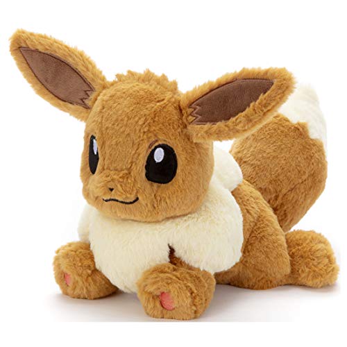 Pokemon Floppy Plush Toy M - Eevee (approx. 24cm Tall)