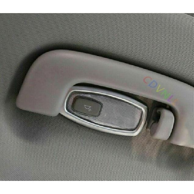 For Kia Sportage Matte Silver Roof Rear Reading Light Cover Trim 2pcs 2017-2022