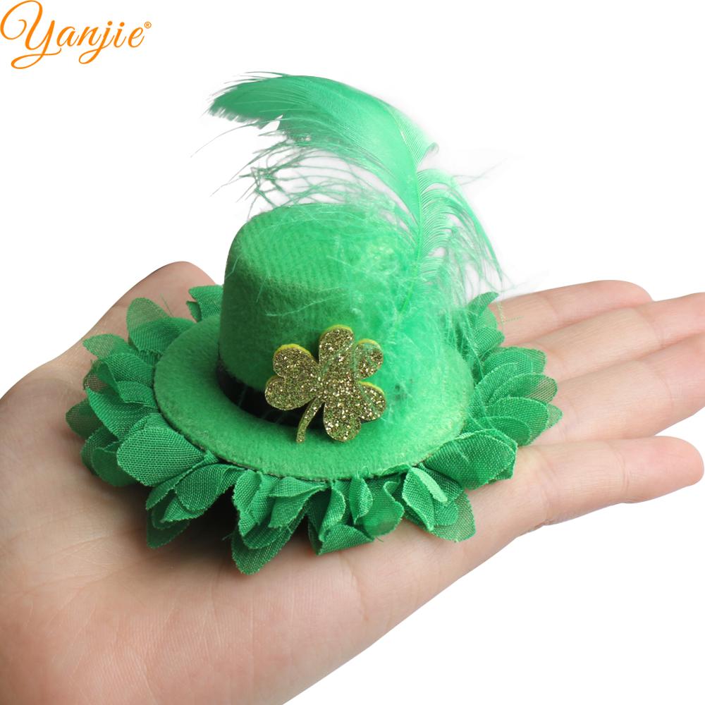 Festival Feather Hat Hair Clip 