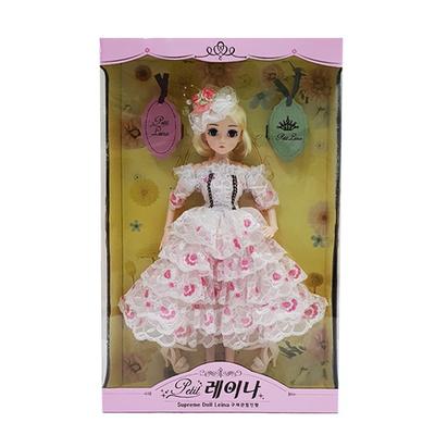 Vestido longo de boneca articulada Raina, 45 cm, entrega aleatória