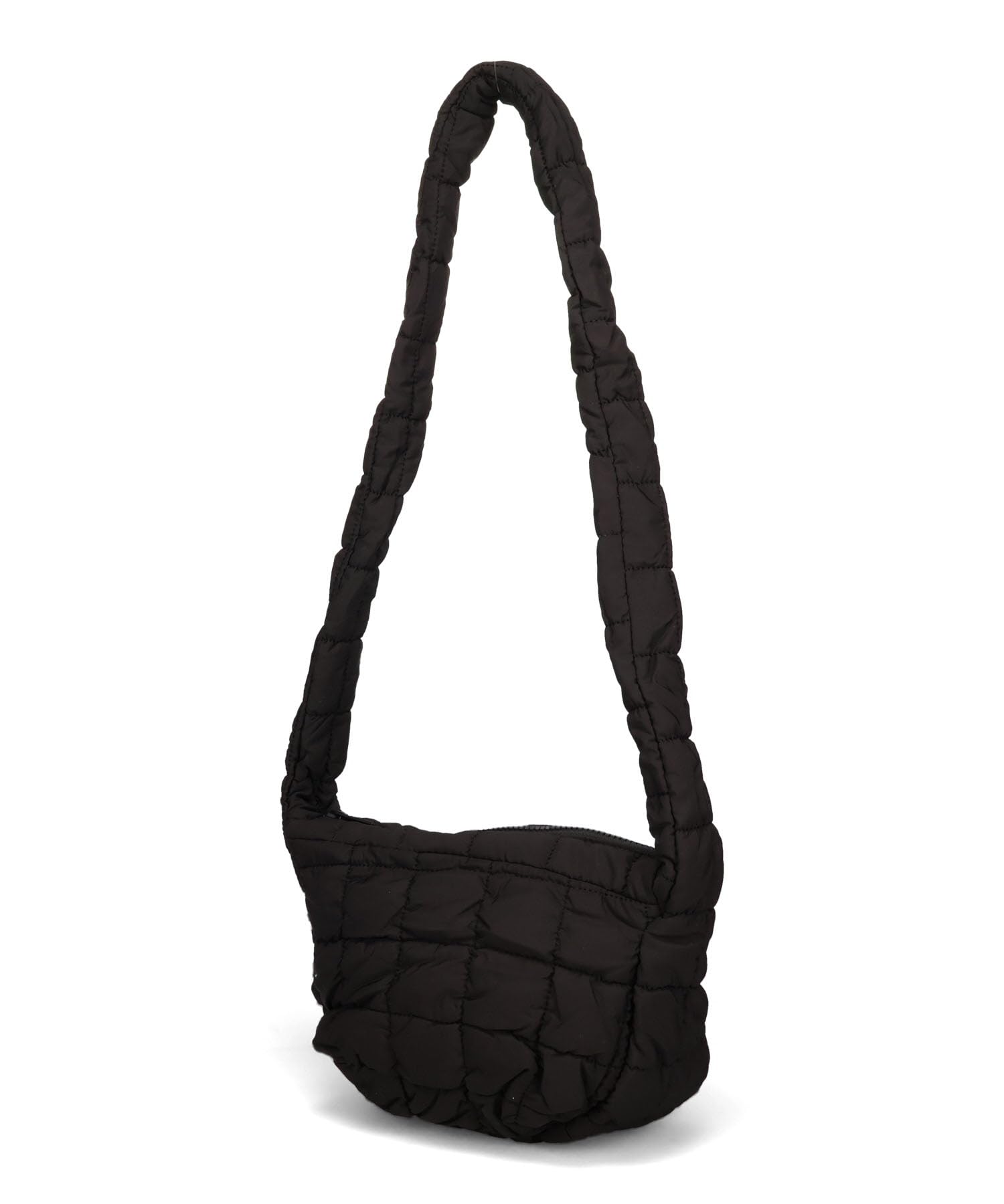 Quilted Nylon Bag Black BA-272 чёрный