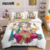 Ganesha Duvet Cover Set Bohemian Elephant Bedding Set Microfiber Bedclothes Double Queen King Size Quilt Cover For Teens Adults