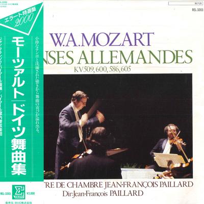 LP Record JEAN-FRAN?OIS PAILLARD/ORCHESTRE JE - Mazart/Danses Allemandes Kv509,600, REL3203 RVC 1984 Japan Obi Classical Used