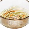 Aderia Glassware Six Color Small Mountain Gift Made in Glass Nature Traditional Japanese Nordic Style (ADERIA) [Tsugaru Bowl, Design, Boxed, Japan,