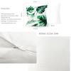Summer Tropical Plants Decorative Pillowcase Green Leaves Throw Pillow Case Polyester Printing Pillow Cover 45X45Cm