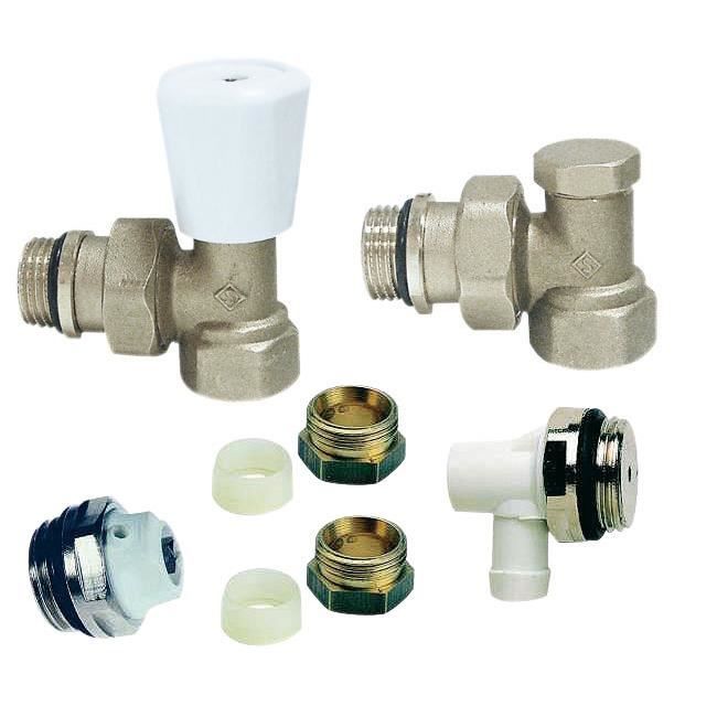 Kit radiateur - somatherm for you - equerre 1/2 - métal - intérieur - en pack