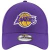 New Era 9FORTY The League Los Angeles Lakers NBA Cap, Mens Purple Cap