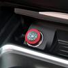 New 2Pcs Compass Dust Cover Bung Plug For Car Motorcycle Cigarette Lighter Socket