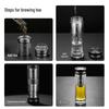 Fuguang G2035 Double Wall Glass Tea Infuser Bottle
