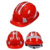 Reflective Safety Hard Hat With Adjustable Strap For Construction Workers And Night Cyclists Practical ABS Plastic