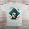 Vintage John Fogerty Love Music Heavy Cotton White Full Size Unisex Shirt CM456
