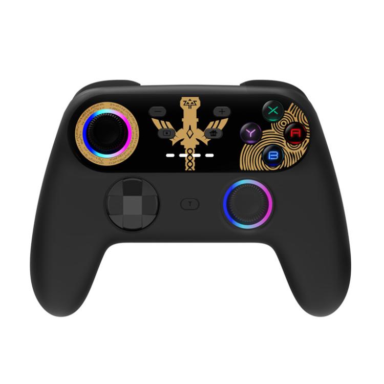 With RGB Light Vibration and Tactile Game Controller for Switch Pro Wireless Gaming Controller чёрный