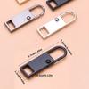 4pcs Removable Zip Puller, Jeans Backpack Jacket Clothes Shoes Boots Replacement Zip Accessories, Sewing Tools