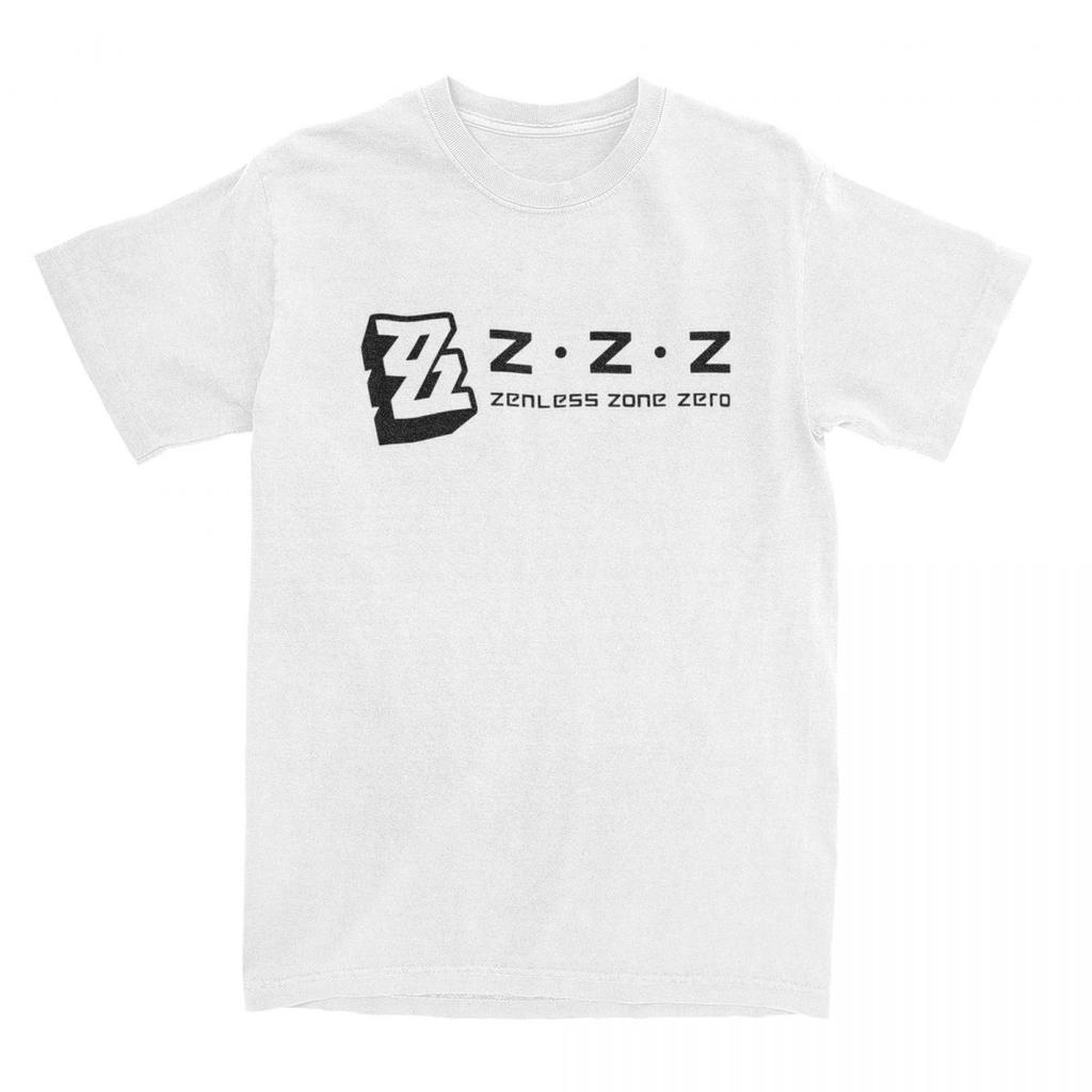 Oversized T Shirt Zenless Zone Zero Cotton T Shirts Trending Tshirt for Men Summer Aesthetic Custom Logo Short Sleeve Tops