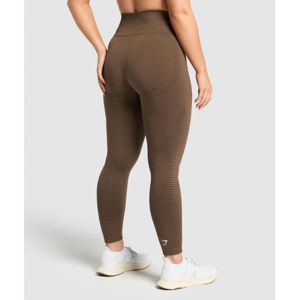 Gymshark Vital Seamless Leggings Espresso Marl B9a9o Nbfb