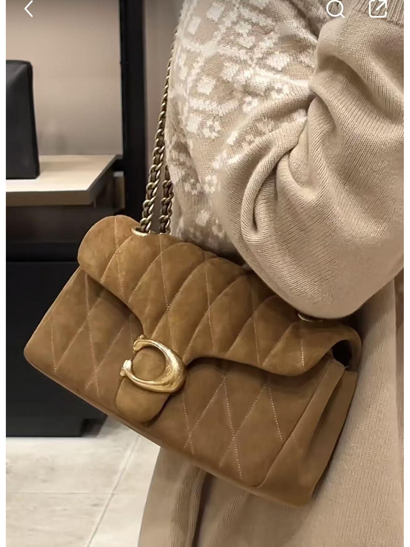 

Нова сумка через плече Dionysus з овчини Tabby26 Rhombus від Koujia