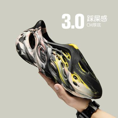 Lochschuhe Hausschuhe Sommer kühle Hausschuhe schwarz bunt Kokosnuss Camouflage blau braun pink große Größe Strandschuhe