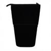 Custom Logo Vertical Expandable Pencil Pouch Retractable Standing Pen Holder Fashion Oxford for School Office Supplies 1 MOQ