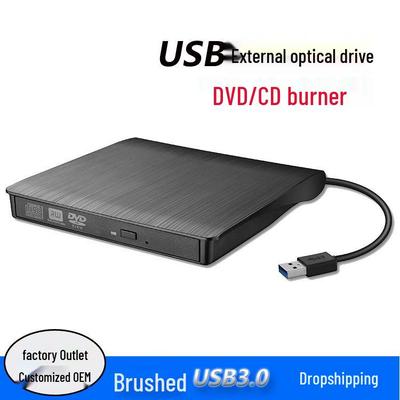 USB 3.0 External DVD Burner for Notebooks and Desktops