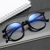 Women Men Student Polygon Nearsighted Glasses Finished Ultralight Pc Frame Short-Sight Eyewear Prescription  -0.5 -1.0 To -6.0