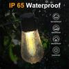Solar LED Fairy String Light Bulb IP65 Waterproof Outdoor Garland Lamp For Garden Christmas Wedding Party Furniture Decoration